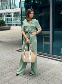 Jumpsuit "gldCARELLO" in grün
