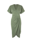 Dress "gldTABLITA-M" in salbei aus Modal