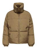 Kurze Steppjacke "gldCALLIE" in braun