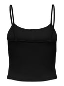 Top "gldUNINA HEART BUTTON" Black