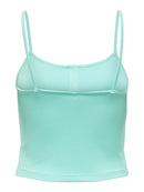 Top "gldUNINA HEART BUTTON" Aruba Blue