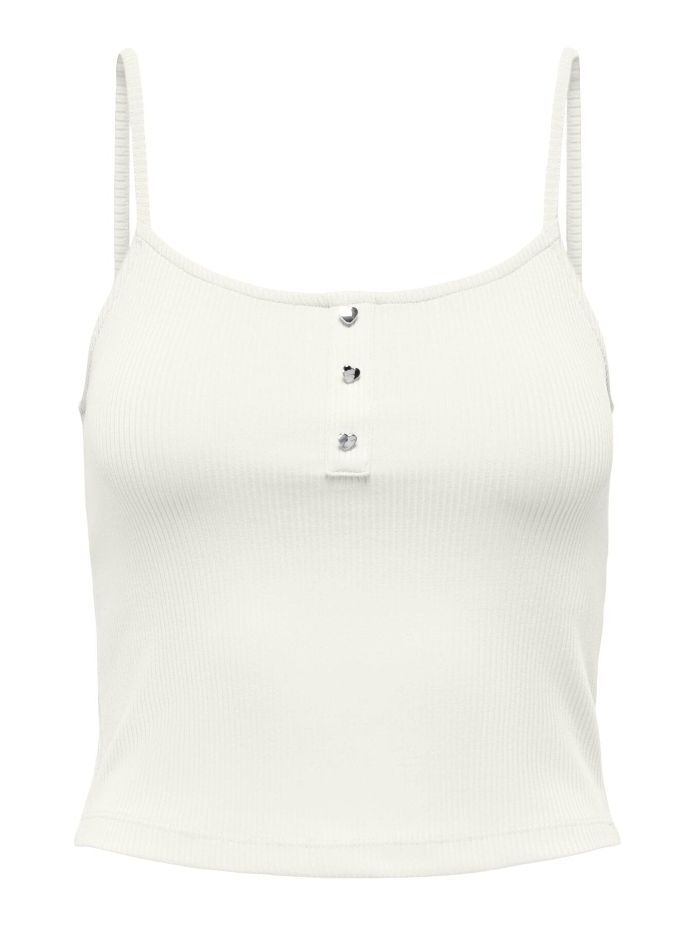Top "gldUNINA HEART BUTTON" Cloud Dancer