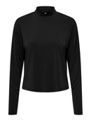 Langarmshirt "gldFREELIFE" in schwarz