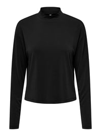 Langarmshirt "gldFREELIFE" in schwarz