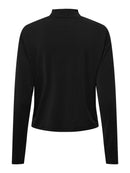Langarmshirt "gldFREELIFE" in schwarz