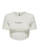 T-Shirt "gldOLA" in weiß