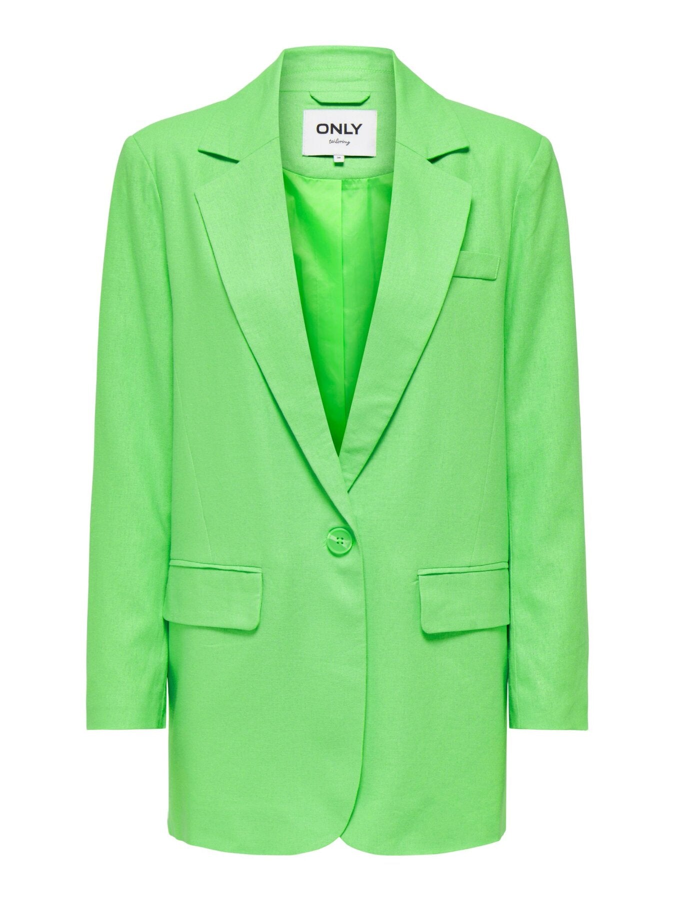 Leinen-Blazer "gldCARO-LANA" in grün