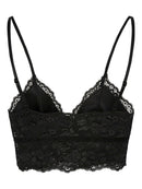 Bralette mit Spitze "gldLINA" in schwarz