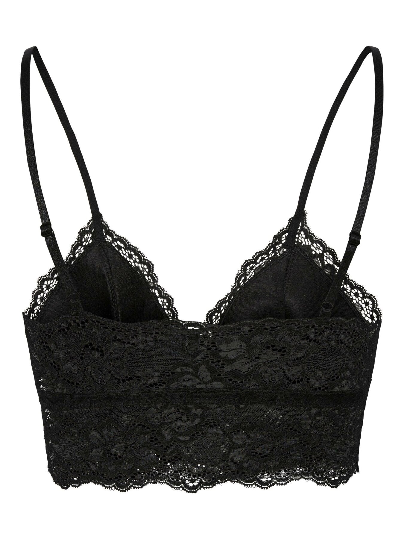 Bralette mit Spitze "gldLINA" in schwarz