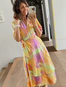 Wickelkleid "gldBIBBI" mit All-Over-Print