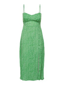 Gemustertes Midi-Kleid "gldLEONORA" in grün