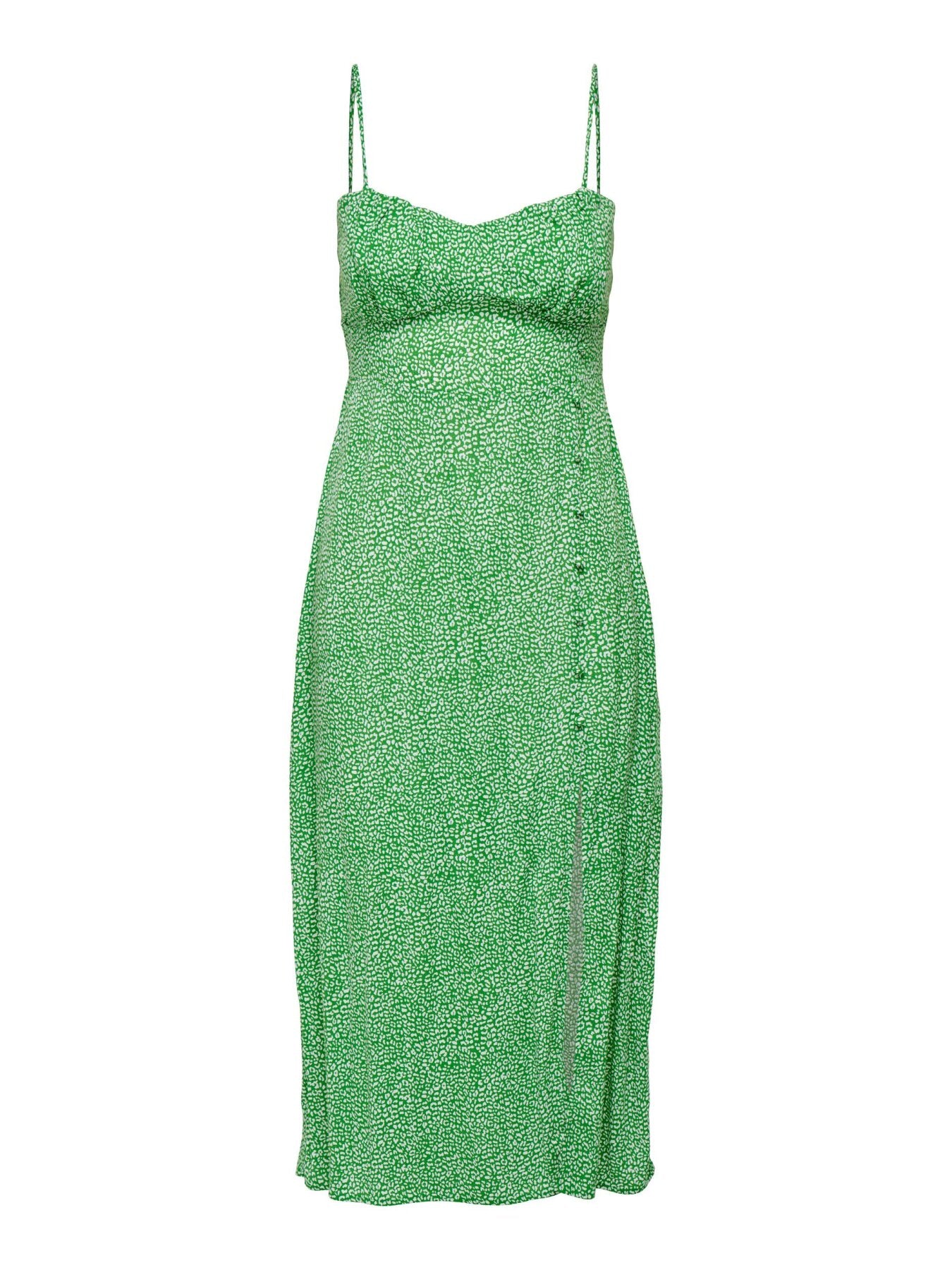 Gemustertes Midi-Kleid "gldLEONORA" in grün