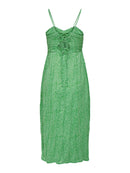 Gemustertes Midi-Kleid "gldLEONORA" in grün