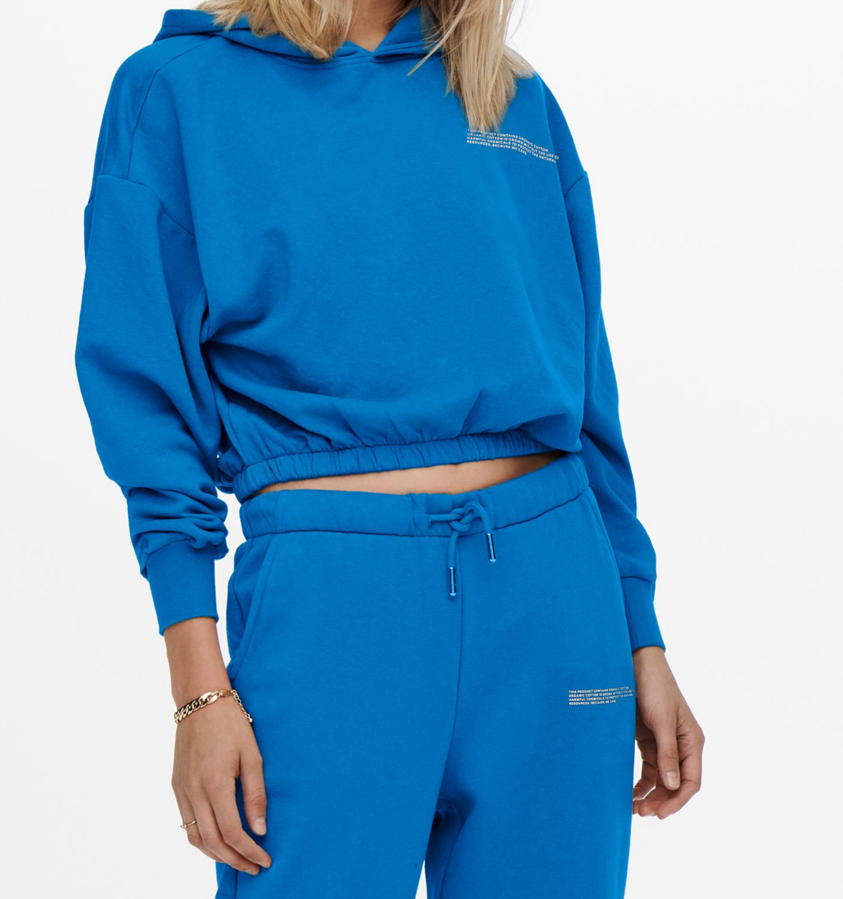Hoodie "gldCOOPER" in blau