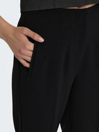 Hose "gldRAVEN" in schwarz