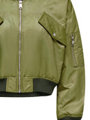 Bomberjacke "gldSVEA" in moosgrün