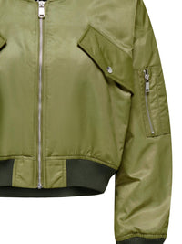 Bomberjacke "gldSVEA" in moosgrün