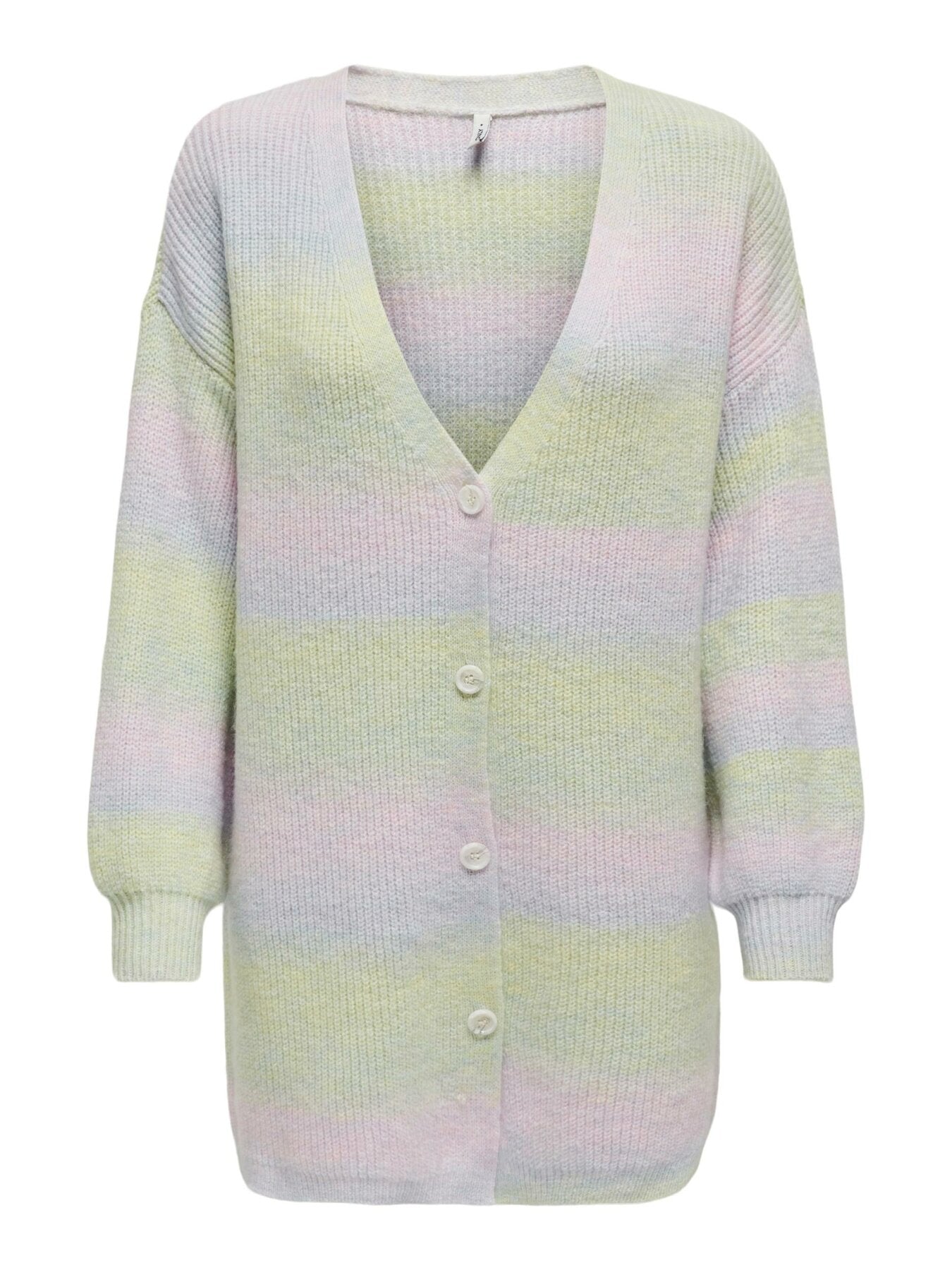 Lange gestreifte Strickjacke "gldSOUL"