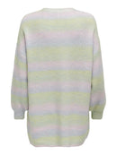 Lange gestreifte Strickjacke "gldSOUL"