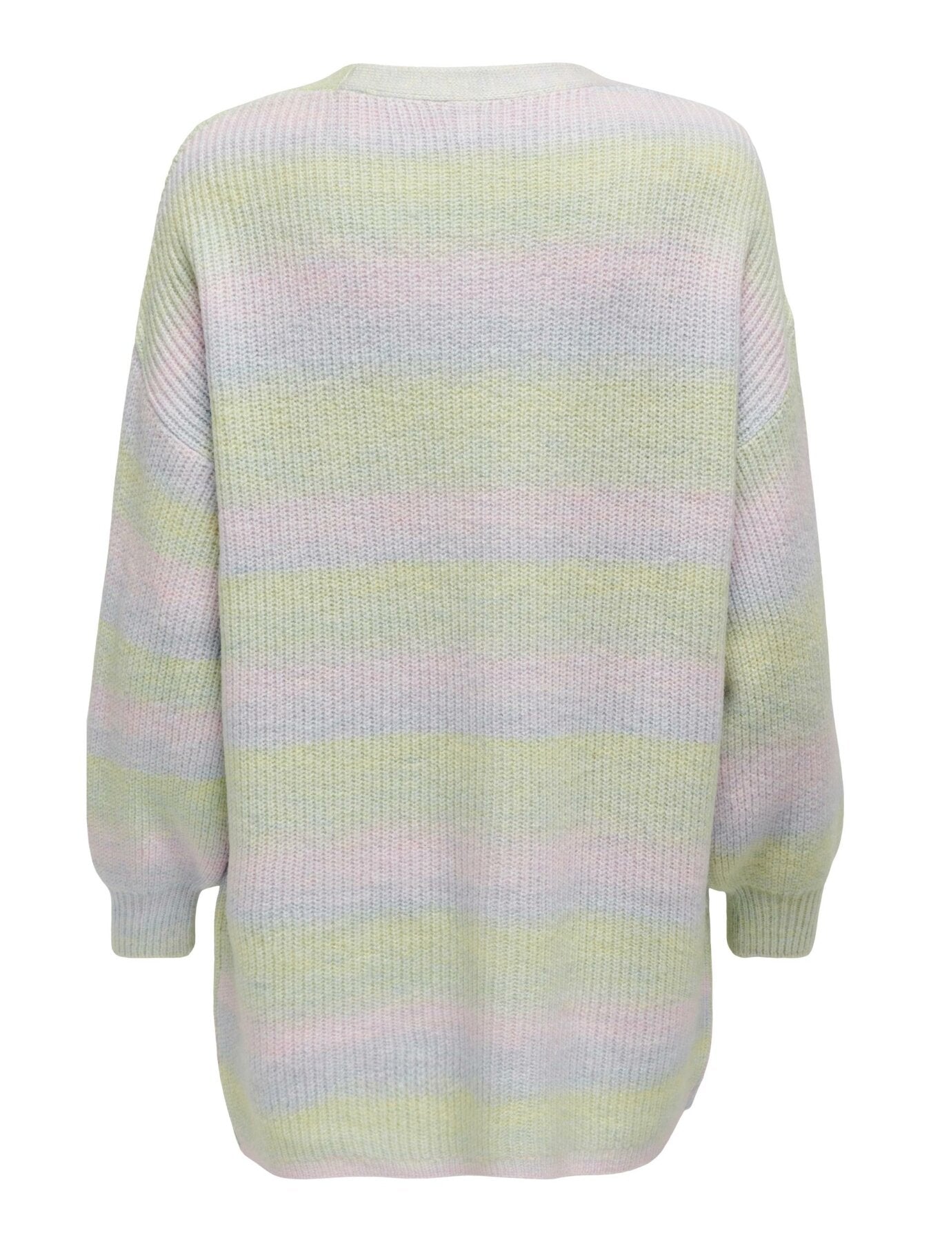 Lange gestreifte Strickjacke "gldSOUL"
