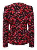 Langärmeliges Top "gldFALINE" mit Blumenprint