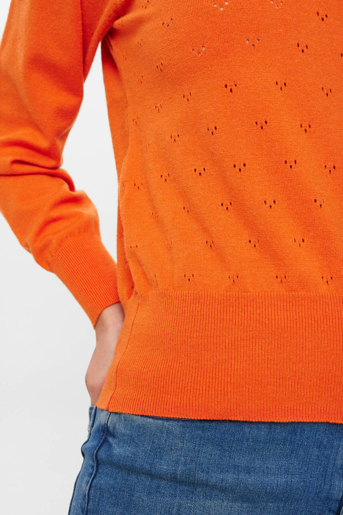 Pullover "gldEDNA" in orange