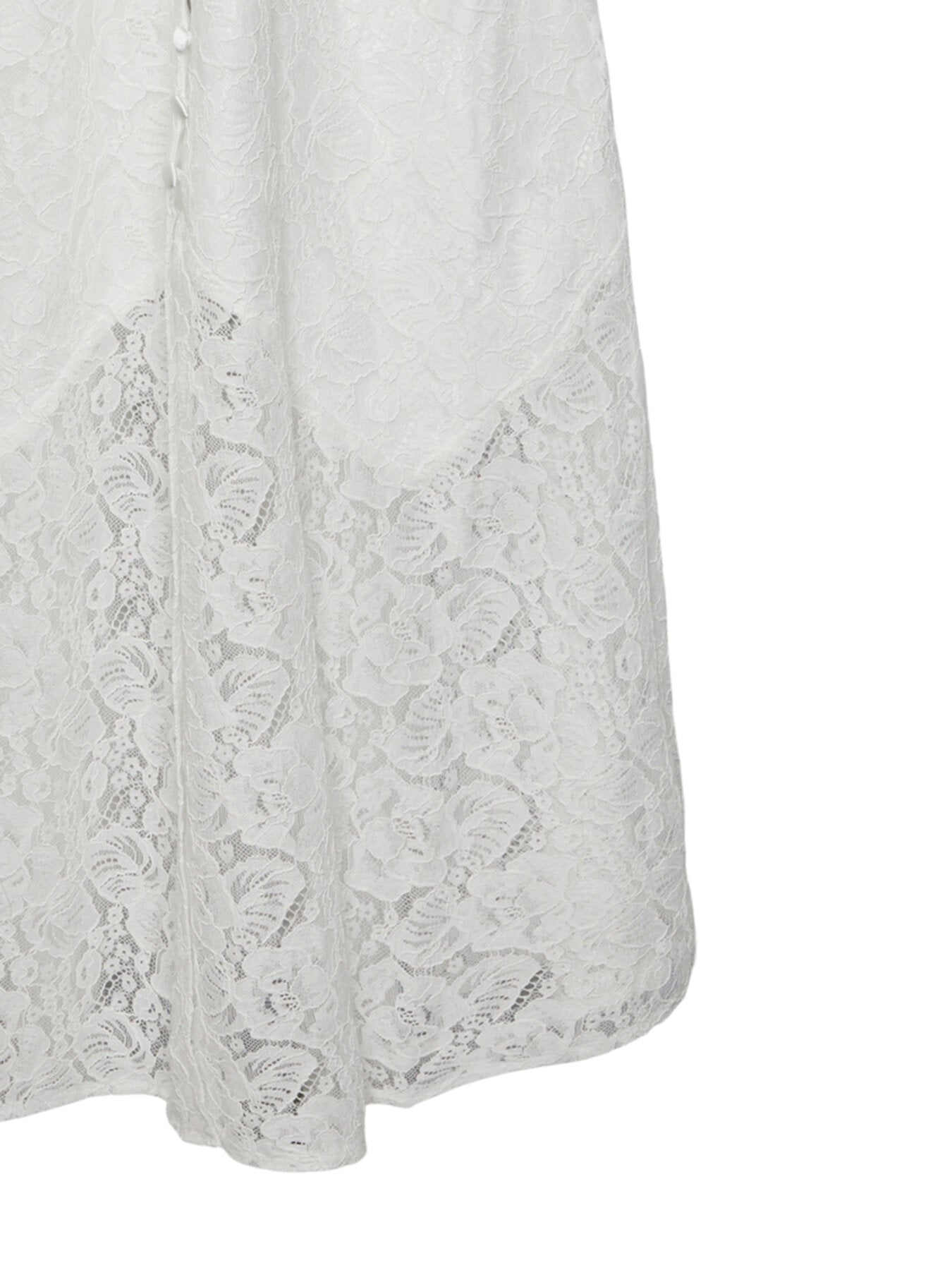 Langes Kleid "gldYARA" in weiß