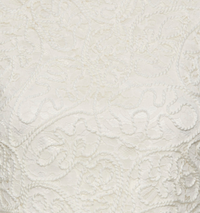 Weißes Kleid "gldLEONOR" mit 3D-Details