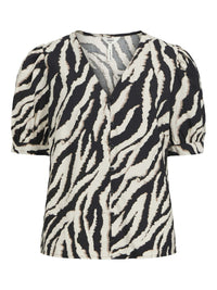 Bluse "gldJACIRA" mit Zebra-Muster