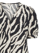 Bluse "gldJACIRA" mit Zebra-Muster