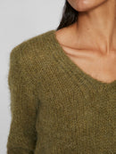 Strickpullover "gldBANU" in grün