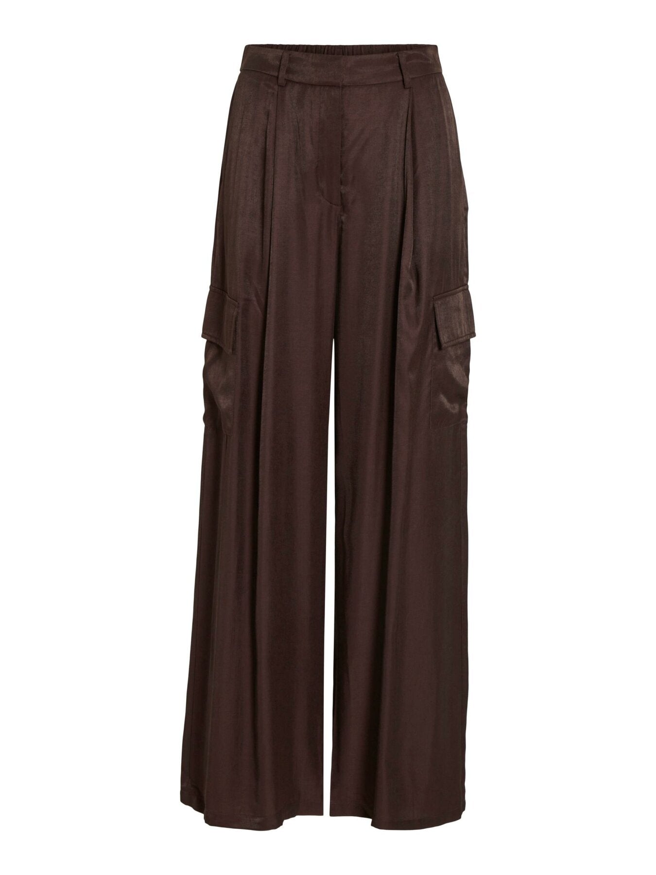 Weite Hose "gldMAUDA" in braun
