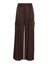Weite Hose "gldMAUDA" in braun