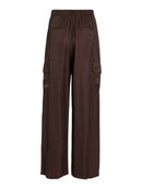 Weite Hose "gldMAUDA" in braun