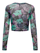 Langärmeliges Top "gldPARIS"