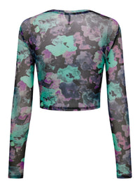 Langärmeliges Top "gldPARIS"