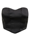 Corsage Top "gldSADIE" in schwarz