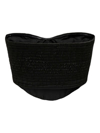 Corsage Top "gldSADIE" in schwarz