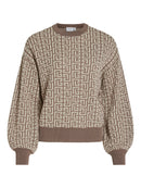 Pullover "gldSAKI" in braun