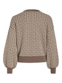 Pullover "gldSAKI" in braun