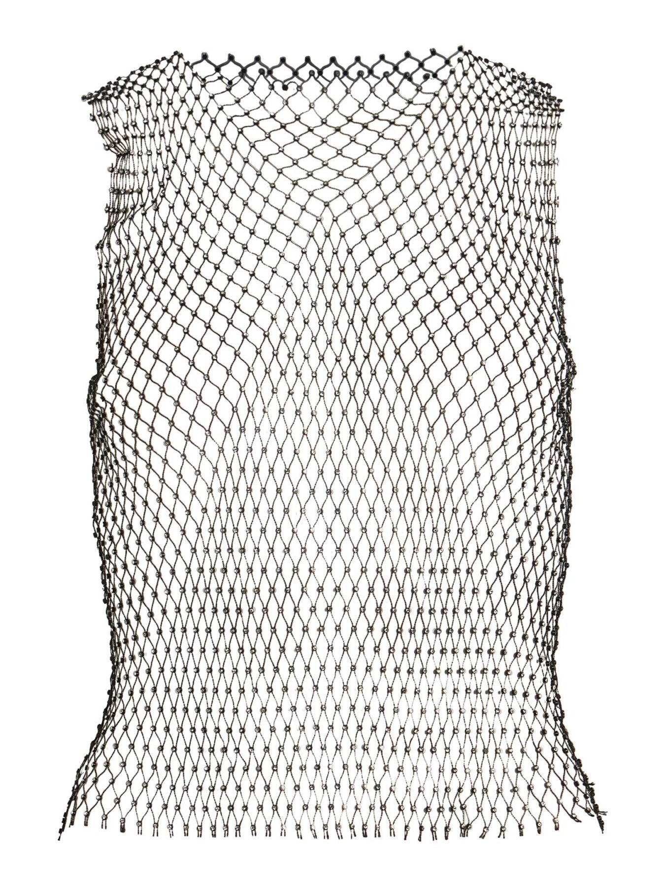 Top "gldSHINE" in schwarz