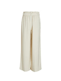 Paperbag-Hose "gldRUBY" mit Gürtel in beige