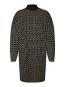 Kleid "gldGOLDNEEDLE" in schwarz