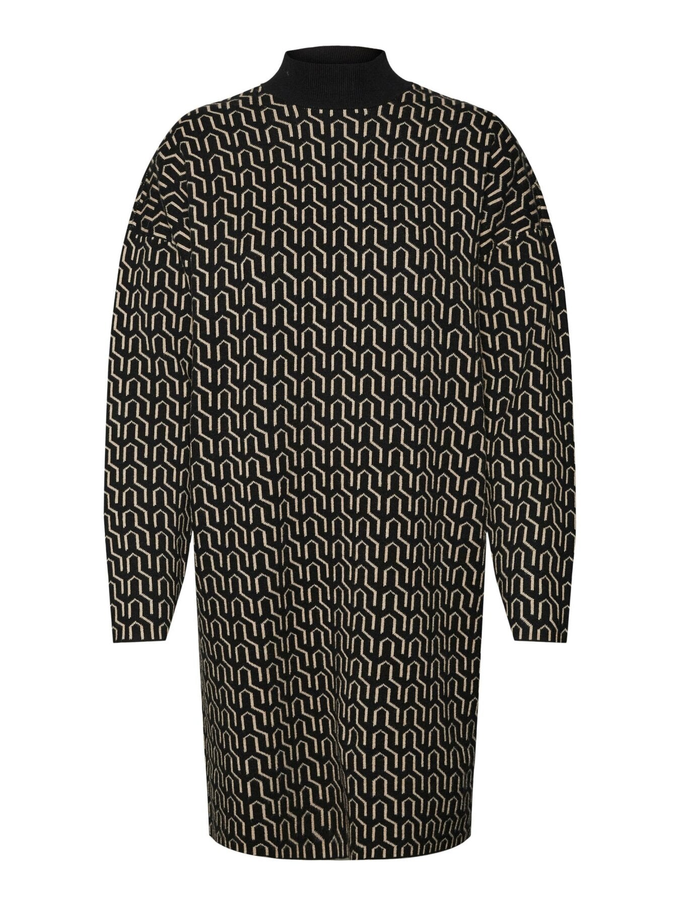 Kleid "gldGOLDNEEDLE" in schwarz