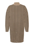 Kleid "gldGOLDNEEDLE" in braun