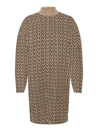 Kleid "gldGOLDNEEDLE" in braun