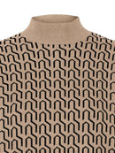 Kleid "gldGOLDNEEDLE" in braun