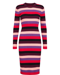 Gestreiftes Strickkleid "gldMULTA"