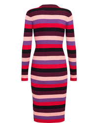 Gestreiftes Strickkleid "gldMULTA"