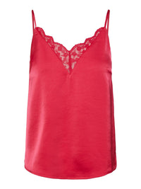 Top "gldBERRY LACE" mit Spitze